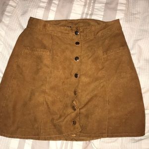 Tan skirt